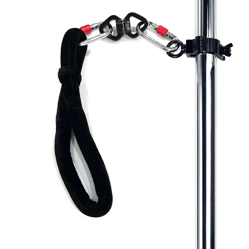 Dance Pole hanging clamp Swivel Yoga Aerial Silks for Dance Pole Acrobatic Fly Grip Pole Dance Yoga swing Trapeze Silk Dance