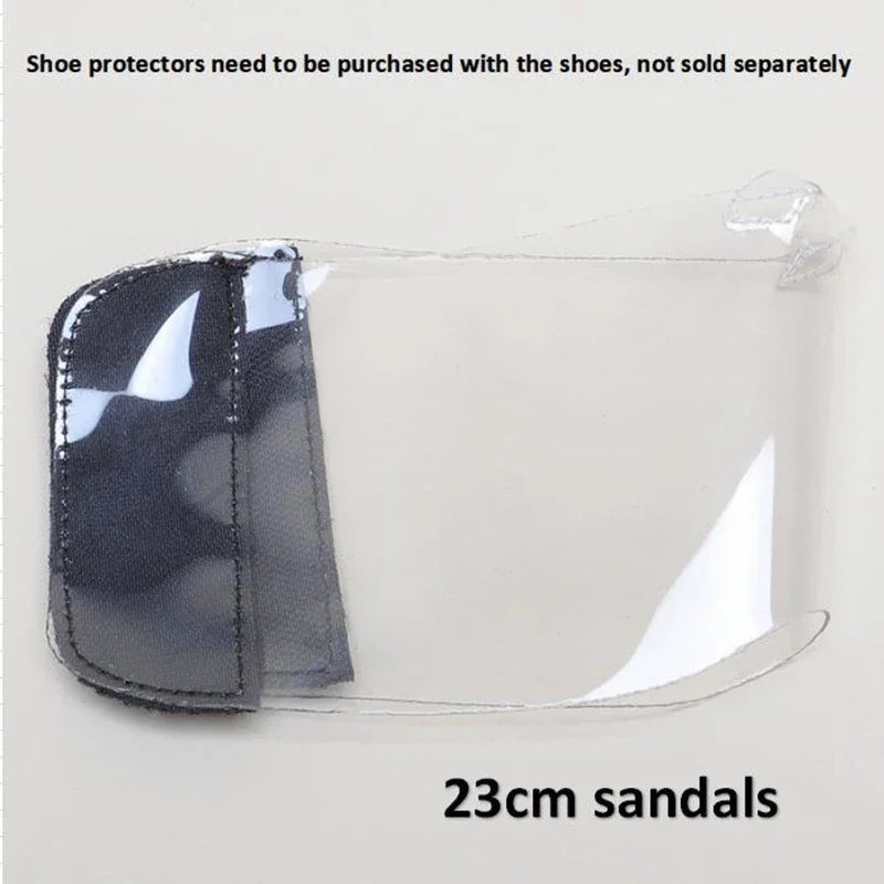 Leecabe Pole Dance shoes boots and sandals clear Shoe protectors