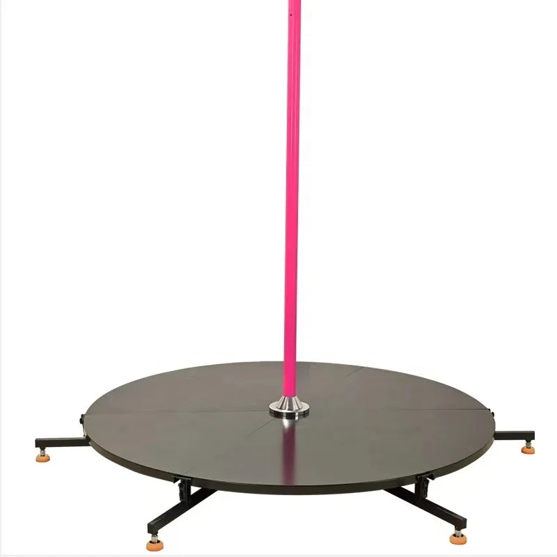 Freestanding Portable Dance Pole And Stage