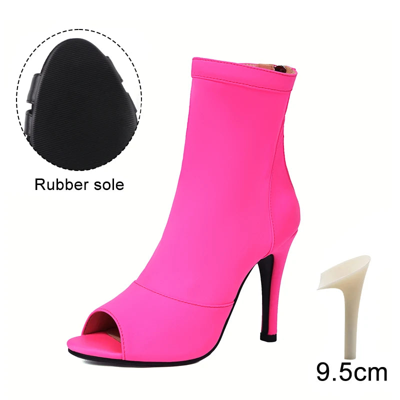 Woman Dance Shoes Pole Dance-Shoes For Women Ladies Girls Ballroom Latin Modern Tango Jazz Dancing Shoes Salsa Sandal Black Heel