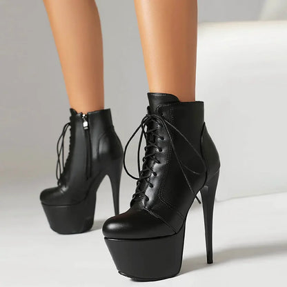 Plus Size 46 Sexy Over The Knee Boots Women Unisex Drag Queen Stiletto High Heels Platform Boots Party Dance Stripper Club Shoes