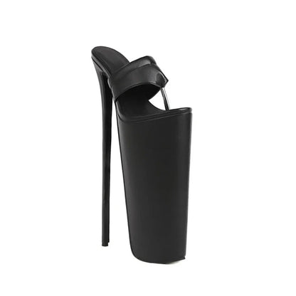Platform Sandals Stiletto 31.5cm Super Pumps Summer Slippers Walk Show Night Club Sexy High Heels Women Shoes Plus Size 52 350-8