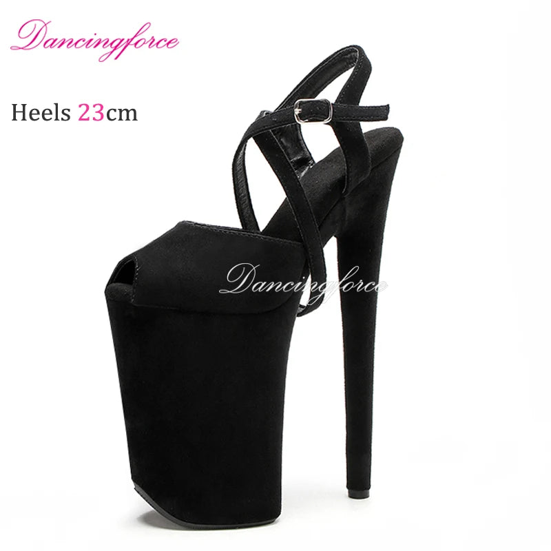 Sexy Snake Exotic 23CM/9inches Pole Dance shoes Stripper Platform High Heels Shoes Sexy Pole Dance Sandals