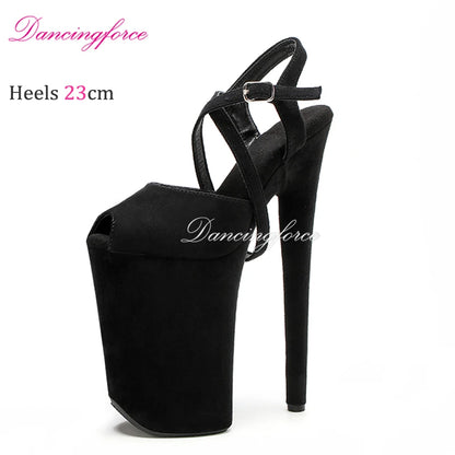 Sexy Snake Exotic 23CM/9inches Pole Dance shoes Stripper Platform High Heels Shoes Sexy Pole Dance Sandals