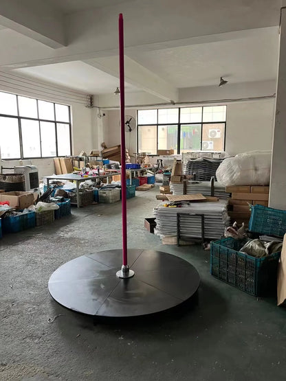 Freestanding Portable Dance Pole And Stage