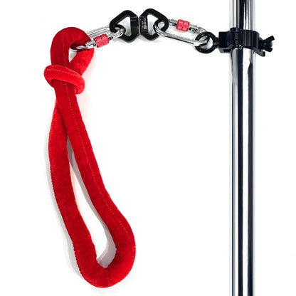 Dance Pole hanging clamp Swivel Yoga Aerial Silks for Dance Pole Acrobatic Fly Grip Pole Dance Yoga swing Trapeze Silk Dance