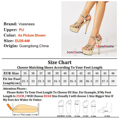 Pole Dancing Platform Party Nightclub Shoes Ladies High Heels Sandals New Arrival 2024 Sexy Stiletto Narrow Band Women Sandals