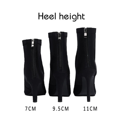 Woman Dance Shoes Pole Dance-Shoes For Women Ladies Girls Ballroom Latin Modern Tango Jazz Dancing Shoes Salsa Sandal Black Heel