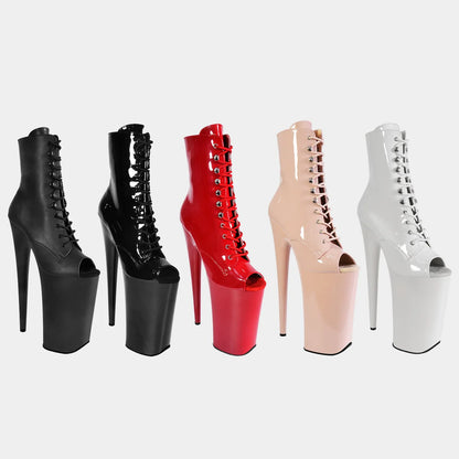 Discounted Product Low Price Promotion Women's Boots Pole Dance Ankle Boots Long Boots Nightclub Stripper Exotic Dancer Shoes