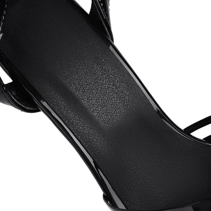 Platform Sandals Stiletto 31.5cm Super Pumps Summer Slippers Walk Show Night Club Sexy High Heels Women Shoes Plus Size 52 350-8