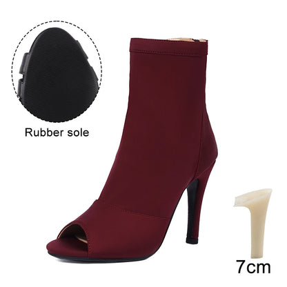 Woman Dance Shoes Pole Dance-Shoes For Women Ladies Girls Ballroom Latin Modern Tango Jazz Dancing Shoes Salsa Sandal Black Heel